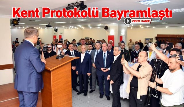 KARABÜK KENT PROTOKOLÜ BAYRAMLAŞTI