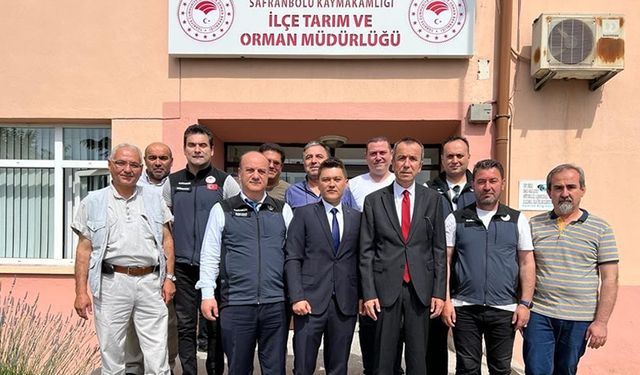 TARIM ORMAN MÜDÜRÜ AYVALIK'TAN AKGÜL'E ZİYARET