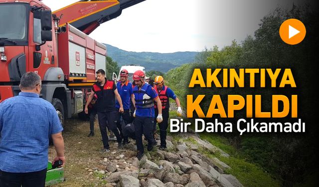 AKINTIYA KAPILDI BİR DAHA ÇIKAMADI