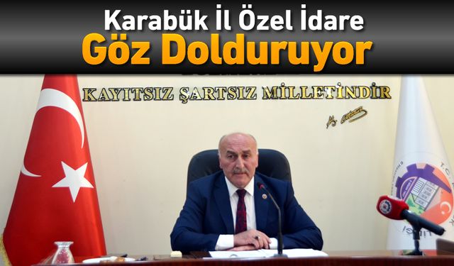 İL ÖZEL İDARE ÇALIŞMALARI İLE GÖZ DOLDURUYOR