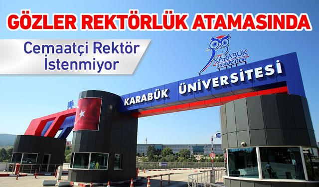 GÖZLER ÜNİVERSİTE REKTÖRLÜK ATAMASINDA