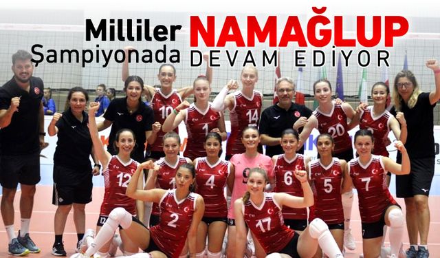 MİLLİLERİMİZ ŞAMPİYONAYA NAĞMALUP DEVAM EDİYOR