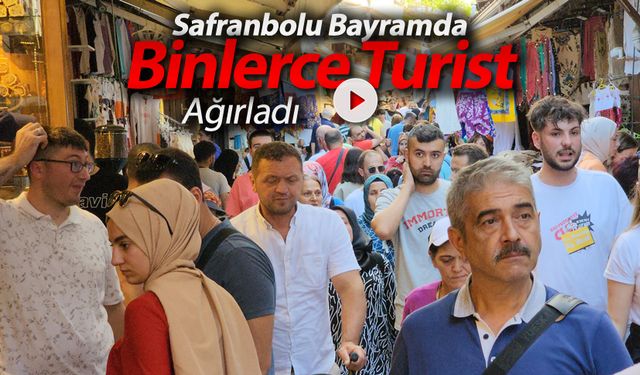 OSMANLI KENTİ BAYRAMDA BİNLERCE TURİST AĞIRLADI