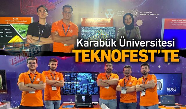 KARABÜK ÜNİVERSİTESİ TEKNOFEST'TE