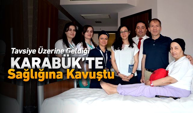 SAĞLIĞINA KARABÜKTE KAVUŞTU