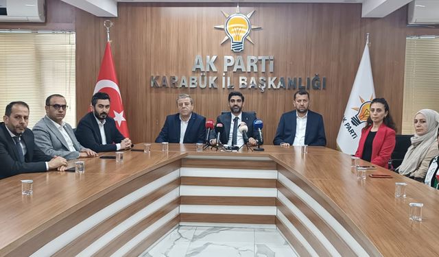 AK PARTİ'DEN 81 İLDE EŞ ZAMANLI BASIN AÇIKLAMASI