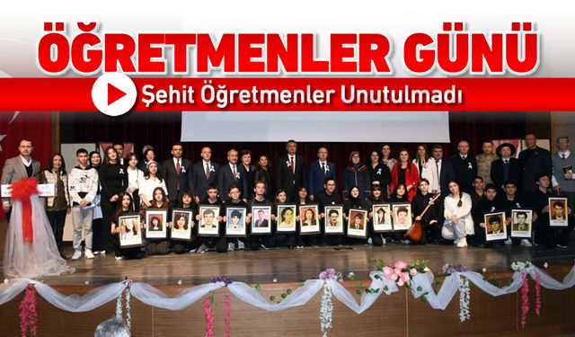 KARABÜK'TE ÖĞRETMENLER GÜNÜ ETKİNLİKLERLE KUTLANDI