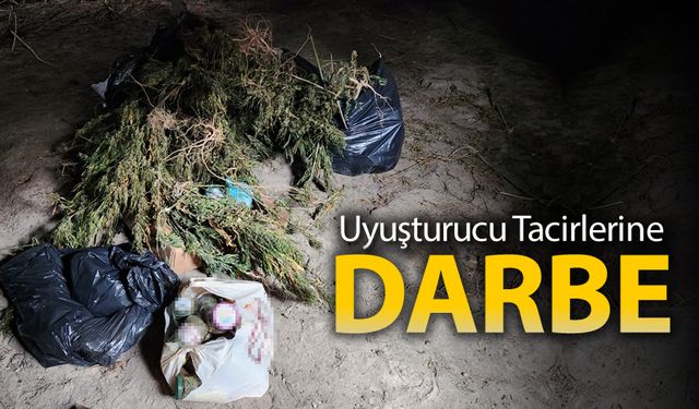 UYUŞTURUCU TACİRLERİNE DARBE: 3 GÖZALTI