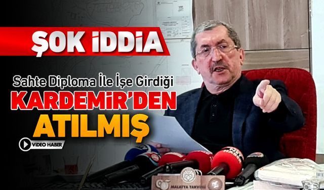 ŞOK İDDİA, AK PARTİ ADAYI SAHTE DİPLOMADAN İŞTEN ATILMIŞ