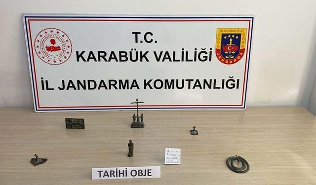 TARİHİ ESER OPERASYONUNDA 1 KİŞİ GÖZALTINA ALINDI