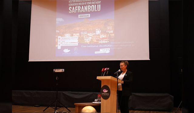 YENİLİKÇİ KENT SAFRANBOLU KONFERANSI YAPILDI