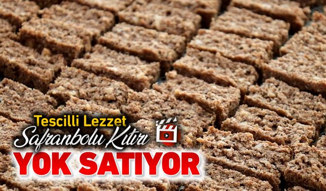 TESCİLLİ LEZZET YOK SATIYOR