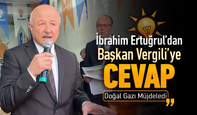 İBRAHİM ERTUĞRUL'DAN BAŞKAN VERGİLİ'YE CEVAP