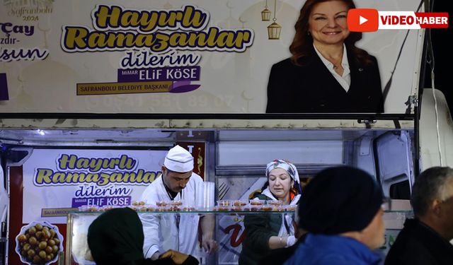 SAFRANBOLU BELEDİYESİ'NDEN MAHALLELERDE RAMAZAN İKRAMI