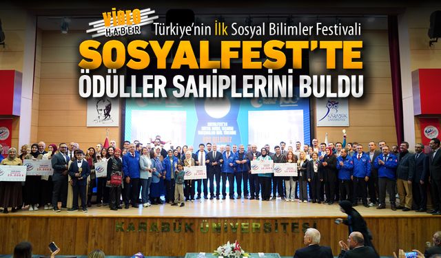 SOSYALFEST'TE ÖDÜLLER SAHİPLERİNİ BULDU