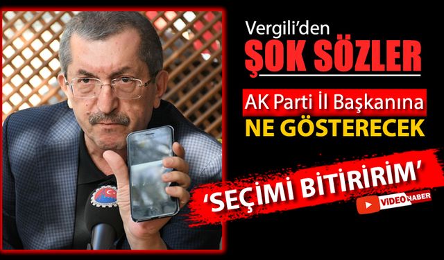 SEÇİMİ BİTİRECEK KADAR AK PARTİ İL BAŞKANINA NE GÖSTERECEK..?