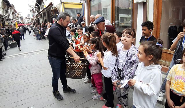 BOLU'DA MİNİKLERE GELENEKLER AŞILANDI