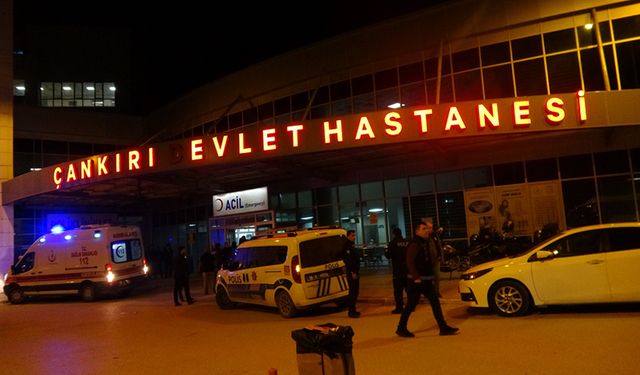 ÇANKIRI'DA HASTA YAKINI DOKTORU DARP ETTİ