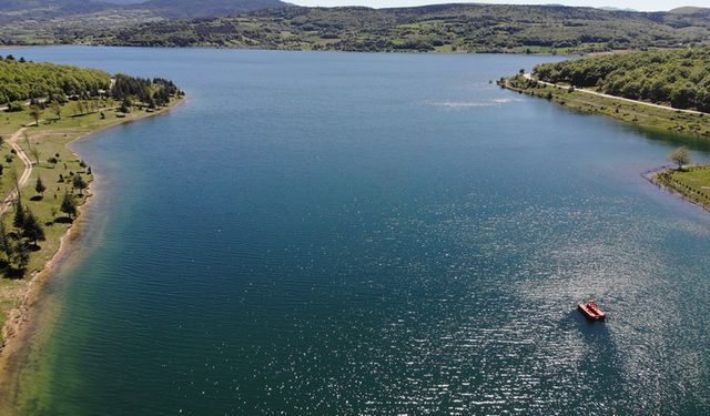 GÖLKÖY BARAJI GÖLETİ'NDE DOLULUK YÜZDE 96