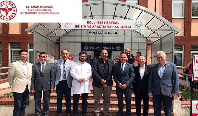 İZZET BAYSAL VAKFINDAN HASTANEYE BAĞIŞ