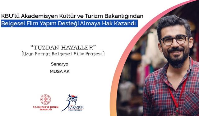 KBÜ'LÜ AKADEMİSYEN DESTEK ALMAYA HAK KAZANDI