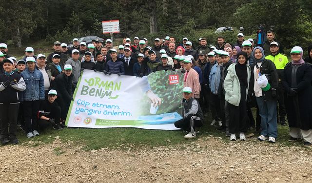 ORMAN BENİM KAMPANYASI BOLU'DA DA DÜZENLENDİ