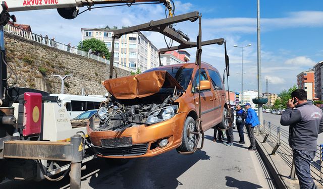 ZONGULDAK'TA ZİNCİRLEME TRAFİK KAZASI