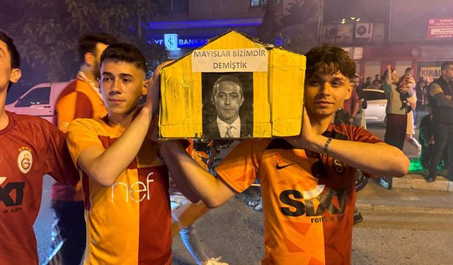 ZONGULDAK'TA GALATASARAY ŞAMPİYONLUĞU KUTLADI