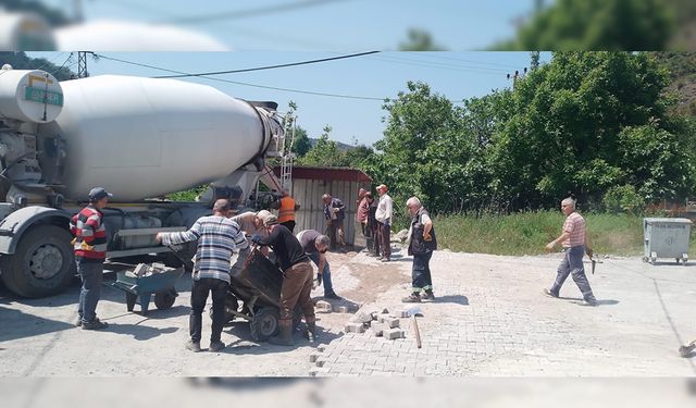 ZONGULDAK'TA İMECE USULÜ YOL ÇALIŞMASI