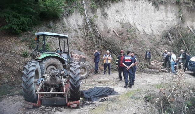 TRAKTÖRÜN ALTINDA KALAN 1 KİŞİ HAYATINI KAYBETTİ