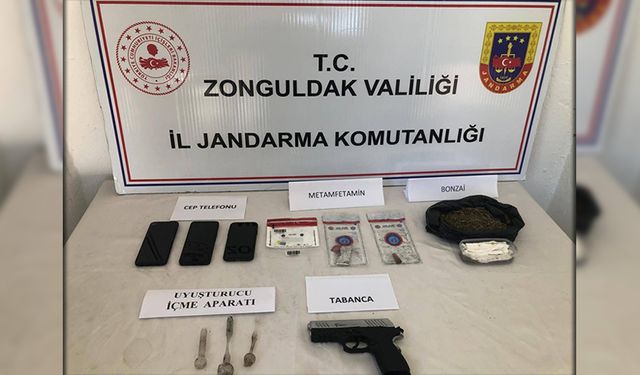 JANDARMANIN UYUŞTURUCU OPERASYONUNDA 1 KİŞİ TUTUKLANDI