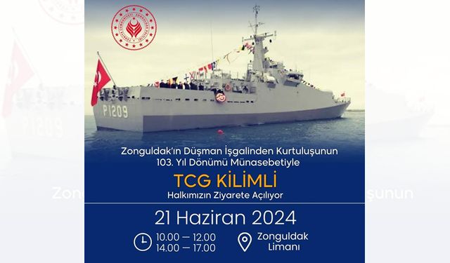 TCG KİLİMLİ ZİYARETE AÇILIYOR