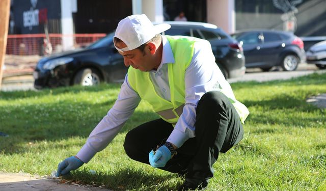 YERE ÇÖP VE İZMARİT ATAN 781 KİŞİYE CEZA YAZILDI