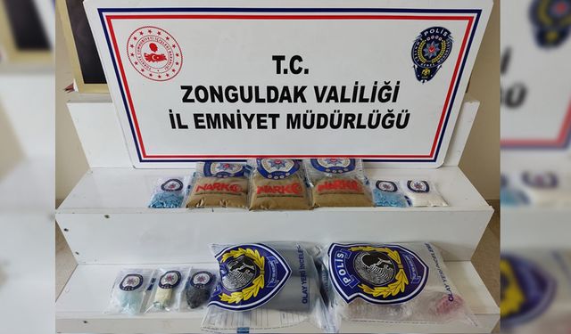 ZONGULDAK EMNİYETİNDEN NARKOTİK OPERASYONU