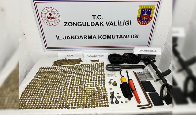 ZONGULDAK'TA TARİHİ ESER OPERASYONU