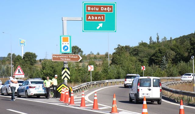 BOLU DAĞI TÜNELİ ULAŞIMA KAPATILDI