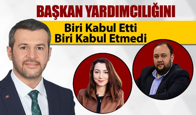 BAŞKAN ÇETİNKAYA'NIN YARDIMCISI USTAOĞLU OLDU