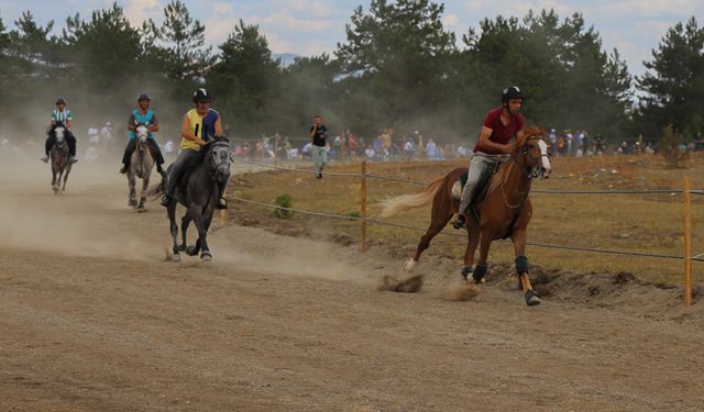 KASTAMONU'DA GELENEKSEL AT YARIŞINA BÜYÜK İLGİ