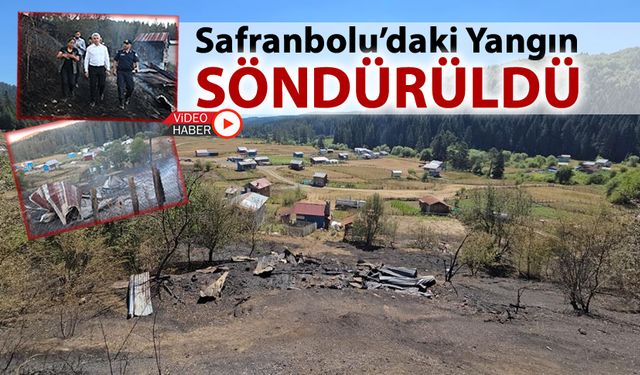 İKİ ORMAN YANGININDAN BİRİ SÖNDÜRÜLDÜ