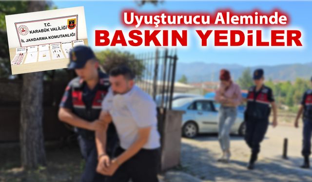 UYUŞTURUCU ALEMİNE BASKIN