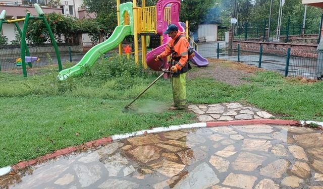 BARTIN'DA PARKLAR KIŞ BAKIMINA ALINDI