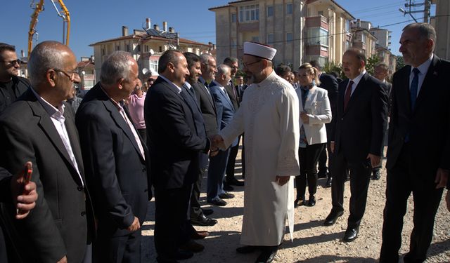 DİYANET İŞLERİ BAŞKANI ALİ ERBAŞ KASTAMONU'DA