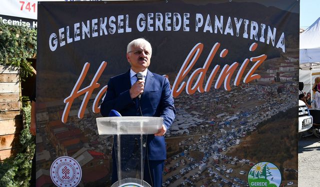 GEREDE HAYVAN VE EMTİA PANAYIRI 27 EYLÜL'DE BAŞLAYACAK