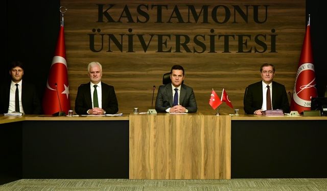 KASTAMONU ÜNİVERSİTESİ'NDE SENATO TOPLANTISI YAPILDI