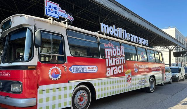 MOBİL İKRAM ARACI CUMAPAZARI'NDA