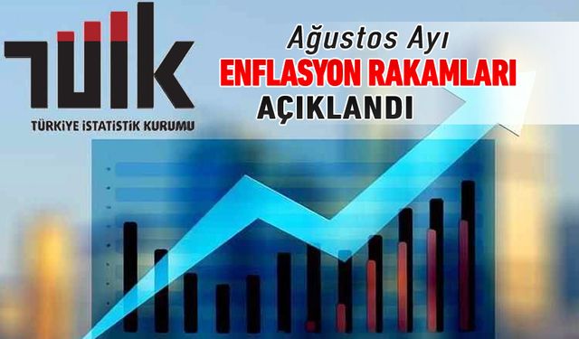 AĞUSTOS ENFLASYON RAKAMLARI AÇIKLANDI