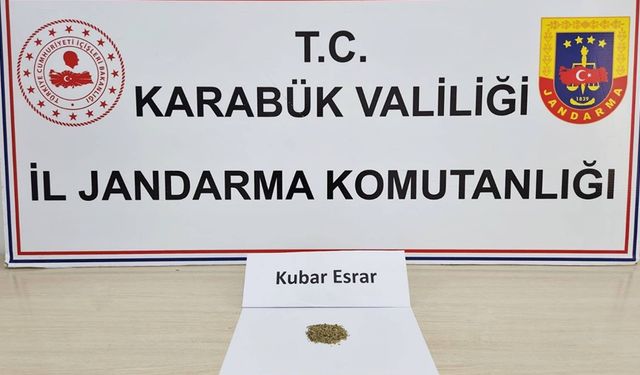 POŞETİN ÜZERİNDEKİ PARMAK İZİNDEN YAKALANDI