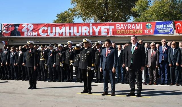 ALAPLI'DA CUMHURİYET BAYRAMI KUTLAMALARI BAŞLADI