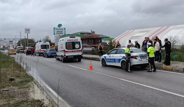 HATALI DÖNÜŞ YAPAN ARAÇ KAZAYA NEDEN OLDU