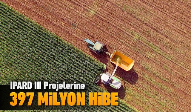 38 PROJEYE 397 MİLYONLUK HİBE